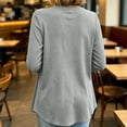 thumbnail image 5 of yillto Plus Size Womens Cardigan Open Front Lightweight Soft Comfy Long Sleeve Loose Coats with Pockets, 5 of 7