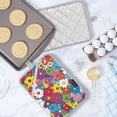 thumbnail image 5 of Yayeee Pot Holders Kitchen Heat Resistant with Pockets 7"x9.8" Cotton Oven Cooking Hot Pads, Whimsical Floral, 5 of 7
