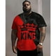 thumbnail image 2 of playera grande y alto para hombre big and tall men t shirt camisas playeras manga corta XL 3DTS10004, 2 of 7