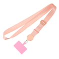 thumbnail image 1 of Sangle de Téléphone Ajustable Cordon de Cou Cordons de Téléphone Patch Support de Cellulaire Cordon Suspendu pour Téléphone Rose Foncé, 1 of 6
