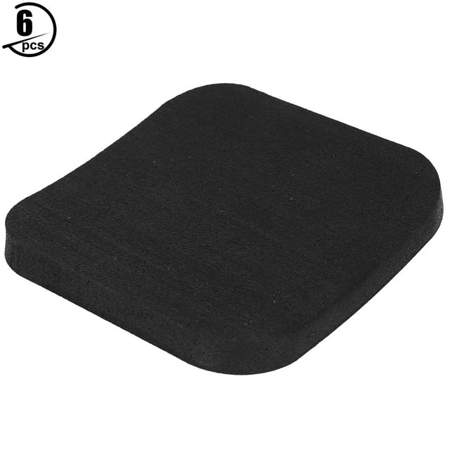 Rubber Cushion,6PCS Thickened Rubber Pads Treadmill Mat Exercise Equipment Pad Innovative Solution