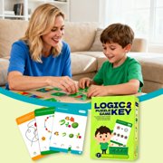 Key Puzzle Game Set Educational Card Games For Kids To Enhance Logical Thinking Problem Solving And Skills