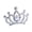 White, variant on Callipe Cute Kids Girls Rhinestone Princess Crown Hair Comb Hairpin Birthday Party Tiara