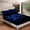 Dark Blue, variant on Erosebridal Futuristic Cubes Sheet Set Twin,Neon Blue Bedding Sets Twin Size,Microfiber Bed Sheets Twin,Geometric Room Decorative,3pcs