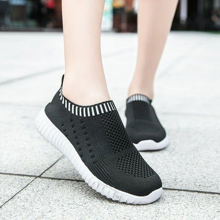 

Women s Casual Slip-On Walking Shoes Comfortable & Breathable Mesh Socks Shoes Women s Footwear