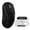 Black&Tape, variant on ATTACK SHARK V5 Wireless Gaming Mouse 55g Ultra-Lightweight PAW3950MAX 42K DPI Sensor 8000Hz Polling Rate Tri-Mode-Bluetooth/2.4Ghz/Wired Mice with Coiled Cable for Large Hand(White)