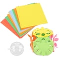 thumbnail image 2 of 1 Set Paper-cut Kit Folding Paper Sheets Kids Scissors Crafts Kit Origami Cut-out Paper Kit, 2 of 9