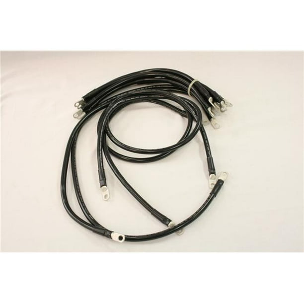 StentensGolf BCC4YA22 4 AWG Battery Cable Complete Set for Yamaha G16