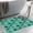 Multi 4, variant on Surface Ogee Ornament Oriental Bath Rugs Non Slip Bath Mat 16x24 Inch Quick Dry Super Absorbent Thin Bath Rug Fit Under Door Washable Bath Floor Rugs for Bathroom Bathtub Shower Sink,Multi 4