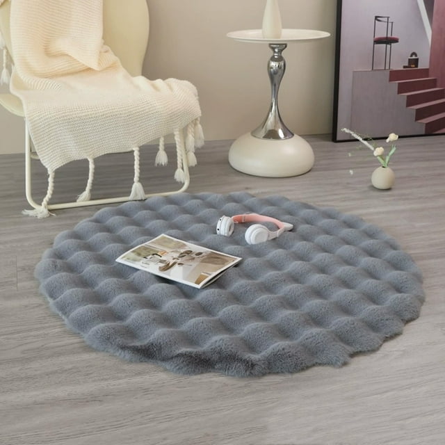 drppepioner Area Rug Round Rug Contemporary Entry Rug Comfortable Floor Mat Doormat for Bedroom Porch Hallway Dorm Home Decoration Plush Carpet Home Decor