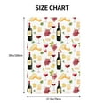 thumbnail image 2 of Car Seat Cover Baby - Wine Print No.J935 Breathable Infant Car Seat Cover for Baby Carseat, Lightweight Comfort Baby Essentials Must Haves Newborn Stuff for Girl Boy, 2 of 7
