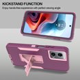 thumbnail image 6 of CoverON For Motorola Moto G 5G (2024) / Moto G Play 5G 2024 Case, Military Grade Heavy Duty Full Body Phone Kickstand Cover, Violet Purple, 6 of 9