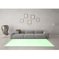thumbnail image 3 of Ahgly Company Indoor Rectangle Solid Emerald Green Modern Area Rugs, 7' x 9', 3 of 4