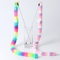thumbnail image 3 of Cat Interactive Teaser Plush: Soft Long Bell Decorative Kitten Wand Pet Play Toy, 3 of 7