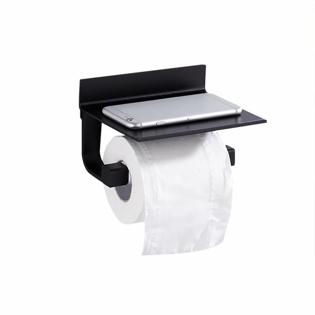 Portarrollos De Papel Higiénico, Estante De Aluminio Espacial, Soporte De Papel Higiénico Para Baño Cateissary HA024880-02
