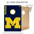 thumbnail image 3 of YouTheFan NCAA Michigan Wolverines 2' x 3' Cornhole Game, 3 of 6