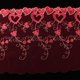 thumbnail image 4 of Transparente Floral Tul Malla Encaje Borde Borde Cinta Costura Artesanía Boda Vestido de Novia Ropa de Bricolaje Decoración 1 Yarda rojo Baoblaze Flor bordada de tul de encaje, 4 of 8