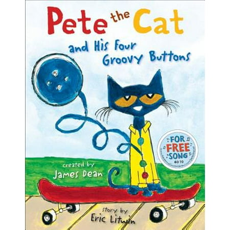 Pete the Cat and His Four Groovy Buttons - eBook