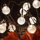 thumbnail image 4 of Ganfancp Solar Led Cadena de Luz Al Aire Libre Solar Esférica Cadena Al Aire Libre Ambiente Cristalino Globos Navidad Jardín Patio Tira de Luz Luces Blancas Artículos En Liquidación 1X Cuerda de Luce, 4 of 7