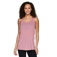 thumbnail image 2 of RBX Active Women's Twist Back Soft Relaxed Fit Tunic Tank Top, 2 of 8
