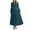 01 Blue, variant on Formal Dresses for Women Long Sleeve Maxi Dress with Pockets Spring Fall 2026 V-Neck Flowy Casual Wedding Guest Dress Elastic Waist