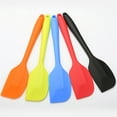 thumbnail image 1 of Hariumiu Kitchen 8.2" Food Grade Silicone Spatula for Baking, Cooking, and Mixing High Heat Resistant Non Stick Dishwasher Safe BPA-Free Multicolor, 1 of 8