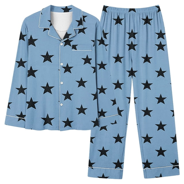 Besolor Ensembles de Pyjama Doux pour Femmes - Ensemble de Pyjama pour Femmes - Pyjamas pour Femmes - Vêtements de Nuit à Manches Longues Vêtements de Détente pour Femmes