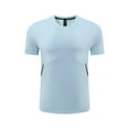 thumbnail image 1 of Men's Crew Neck T-Shirt UPF 50+ Sun Protection Quick Dry Short Sleeve Rashguard Swim Shirt SPF Workout Fishing Athletic Daily Casual Tops, 1 of 9