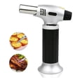 thumbnail image 1 of Soplete Encendedor Antorcha Recargable Aleissi Cocina Repostería Plata, 1 of 4
