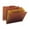 Red, variant on Folders W-Pocket Dividers- Letter- 2 Partitions- Red