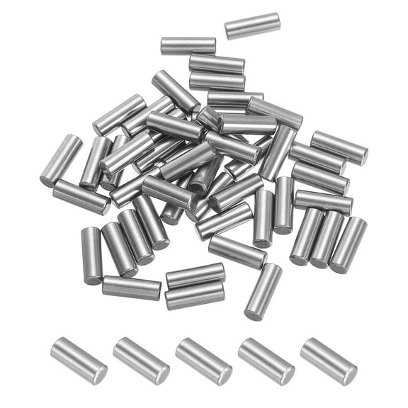 Metal Dowel Pins 4x12 mm, 100 Pcs 304 Stainless Steel Shelf Support Peg Pin