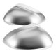 thumbnail image 4 of 2pcs Rearview Wing Mirror Cover Left and Right Matte Chrome with Small Rocker Fit for B8 2009-2017, 4 of 8