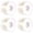 Beige 4PCS, variant on Foot Blister Bandages Silicone Gel Friction Foot Heel Bandages Good Viscosity Scar Covering For Daily Use