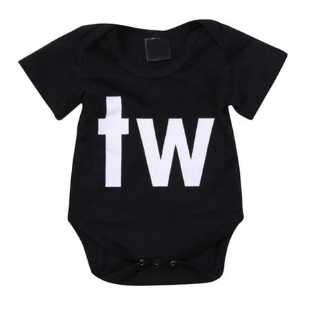 

Children Baby Short Sleeve Round Collar Jumpsuit Breathable for Summer Home Breathable Jumpsuit Children Baby Summer Home Short Sleeve Round Collar Tw