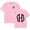 Pink, variant on Dharius 2025 Merch T-shirt Classic Print Round Neck Short Sleeves Men And Women Hip-hop Wear