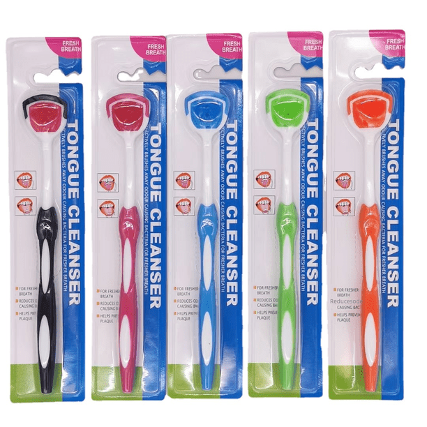 Raspador de lengua Cepillo para limpiar el revestimiento de la lengua Cepillo para limpiar el revestimiento de la lengua Cuidado de ortodoncia Salud bucal