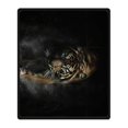 thumbnail image 2 of RYLABLUE Tiger Blanket Fleece Throw Blanket for Sofa or Bed 58x80 inches, 2 of 3