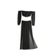 thumbnail image 5 of Txlixc Traje de mujer, blusa de manga larga y blusa de dos piezas, adecuado para vacaciones en la playa Txlixc moda, 5 of 9