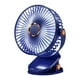 thumbnail image 1 of Ventilador de escritorio con clip, portátil, giratorio 720, para interiores y exteriores, mini ventilador USB, mini ventilador con azul, 1 of 9