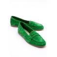 thumbnail image 1 of Dorothy - Mocasines de ante verde verde 25 CM, 1 of 5