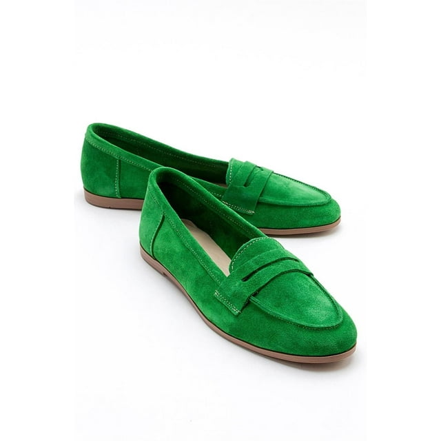 Dorothy - Mocasines de ante verde verde 24 CM