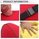 thumbnail image 3 of Almohada para reposacabezas del automóvil Unique Bargains, soporte para cuello ergonómico y cómodo, poliéster y espuma de memoria, ancho ajustable, rojo, 1 Pcs para conducción y viajes, 3 of 7