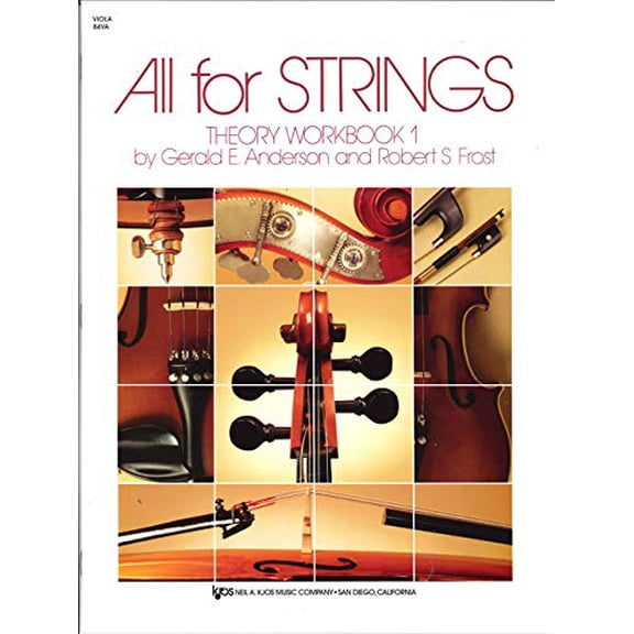 Pre-Owned KJOS All for Strings 1 Theory Workbook Viola