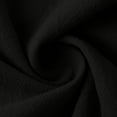 thumbnail image 4 of Omexry Going Out Tops for Women Women's Casual Relaxed Fashionable Short-sleeved V-neck Pullover Top Black S, 4 of 6