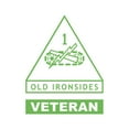 thumbnail image 1 of 1st Armored Division Veteran Sticker Decal Die Cut - Self Adhesive Vinyl - Weatherproof - Made in USA - Many Color and Sizes - old ironsides fort bliss retired served, 1 of 6