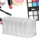 thumbnail image 5 of Organizador de brochas cosméticas, soporte de almacenamiento transparente para brochas cosméticas de 26 agujeros, materiales ecológicos, 5 of 8