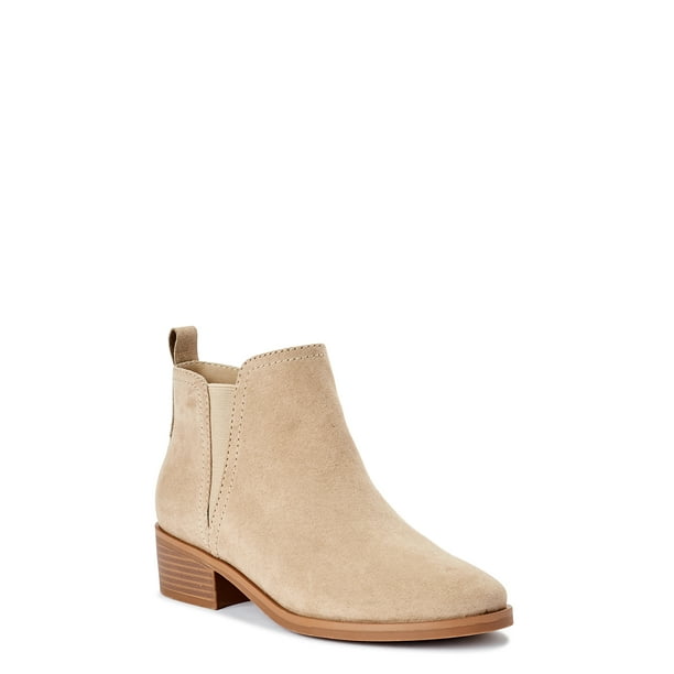 time and tru western bootie