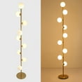 thumbnail image 6 of Homary Modern LED Gold 9-Light Tree Floor Lamp White Glass Globe, 6 of 10