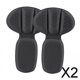 thumbnail image 1 of 2x Almohadillas para El Talón 2 en 1, Almohadillas para El Talón, Almohadilla para Los Pies, Antideslizante, Ligera, Suave, Cómoda, Protector Del Taló 2 piezas, 1 of 8