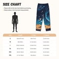 thumbnail image 3 of Fotbe Astronaut In A Space Suit On The Planet Pantalones de Pijama para Mujer, Pantalones de Dormir, Pantalones Pj con Cordón y Bolsillos-Small, 3 of 6